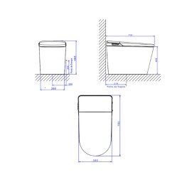 Bacia Eletronica 127v High Tech PAP.4001.17 Bacia Eletronica 127v High Tech PAP.4001.17