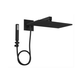 Chuveiro Com Desviador E Ducha Manual Unic 40 Cm Black Matte 1969.BL.DES.040.MT Chuveiro Com Desviador E Ducha Manual Unic 40 Cm Black Matte 1969.BL.DES.040.MT