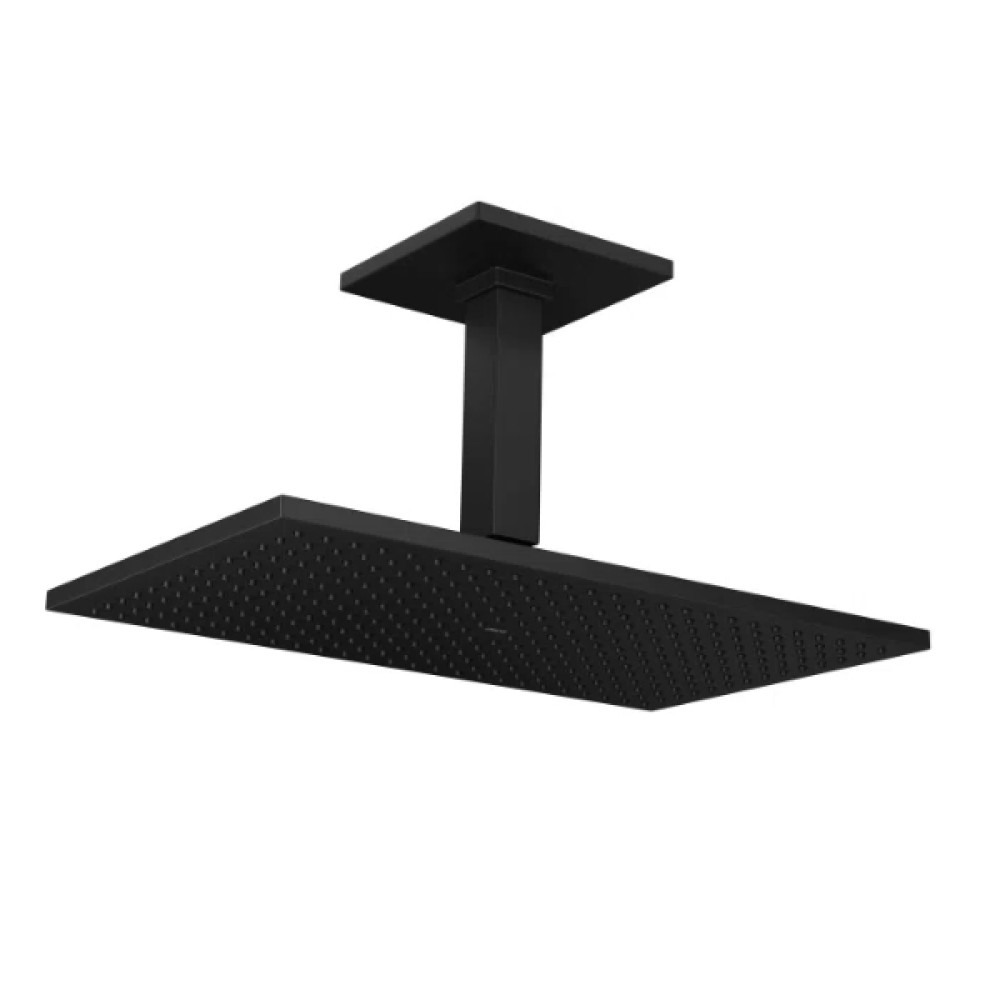 Chuveiro Com Tubo Para Teto Unic 40 Cm Black Matte 1969.BL.TET.040.MT Chuveiro Com Tubo Para Teto Unic 40 Cm Black Matte 1969.BL.TET.040.MT