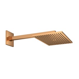 Chuveiro com Tubo Parede Unic 40cm Red Gold Deca 1969.GL.CT.040.RD