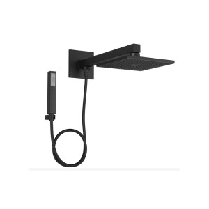 Chuveiro Com Desviador E Ducha Manual Quadrado Bla..