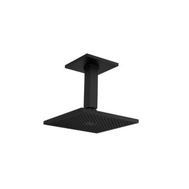 Chuveiro com Tubo Teto Quadrado Black Matte 1992.BL.TET.MT