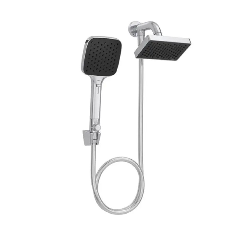 Chuveiro Quadrado Parede Cromado Com Desviador e Ducha Manual Deca Flex 2082.C.DES Chuveiro Quadrado Parede Cromado Com Desviador e Ducha Manual Deca Flex 2082.C.DES