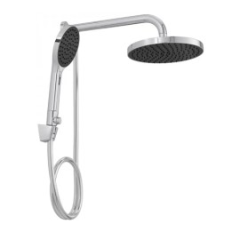 Chuveiro Redondo Parede Flex Max Cromado Com Desviador e Ducha Manual Deca 2085.C.DES Chuveiro Redondo Parede Flex Max Cromado Com Desviador e Ducha Manual Deca 2085.C.DES