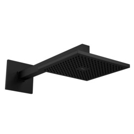 Chuveiro com Tubo Parede Deca Quadrado Black Noir 1992.BL.CT.NO