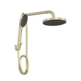 Chuveiro Redondo Parede Com Desviador e Ducha Manual Deca Flex Max Summer Gold 2085.SM.DES.MT