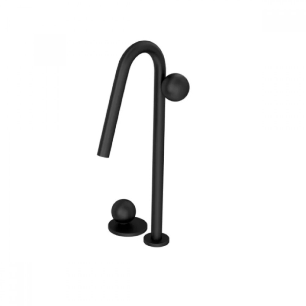 Misturador Mesa Lavatório Bivolt Bica Alta Orbe Black Matte 1877.BL103.MT Misturador Mesa Lavatório Bivolt Bica Alta Orbe Black Matte 1877.BL103.MT