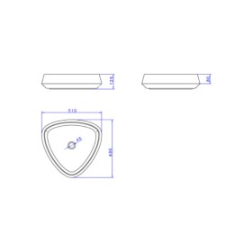 Cuba Jader Almeida Apoio Triangular Ébano Fosco Deca L.312.94