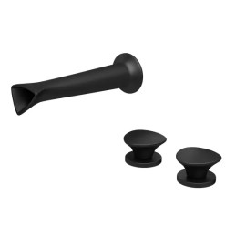 Misturador Lavatório Parede Jader Almeida Deca Black Matte 1878.BL100.MT