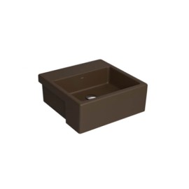 Cuba Semi-Encaixe Quadrada Com Deck Deca L.830.22 Cuba Semi-Encaixe Quadrada Com Deck Deca L.830.22