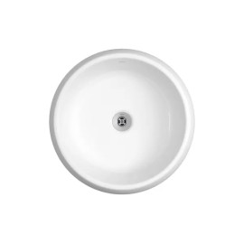 Cuba Redonda Apoio 40cm Branco Deca Slim Bold L.12040.BD.17 Cuba Redonda Apoio 40cm Branco Deca Slim Bold L.12040.BD.17