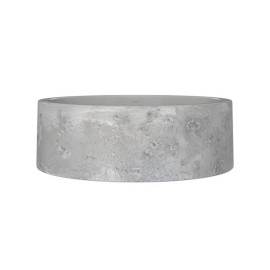 Cuba de Apoio Redonda Etrusco Cimentícia Chumbo 40cm Deca L.12040.ETR.63
