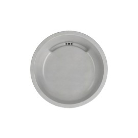 Cuba de Apoio Redonda Etrusco Cimentícia Chumbo 40cm Deca L.12040.ETR.63