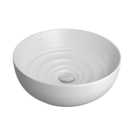 Cuba Redonda Apoio 40cm Branco Fosco Deca Gota L.12040.GT.16