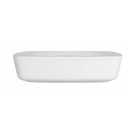Cuba Quadrada de Apoio 50cm Branco Deca Liquid L.13050.LQ.17 Cuba Quadrada de Apoio 50cm Branco Deca Liquid L.13050.LQ.17