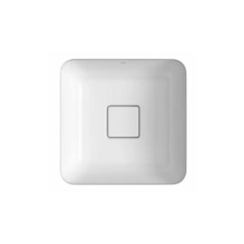 Cuba Slim Quadrada de Embutir 30 cm Branco Deca L.31030.17