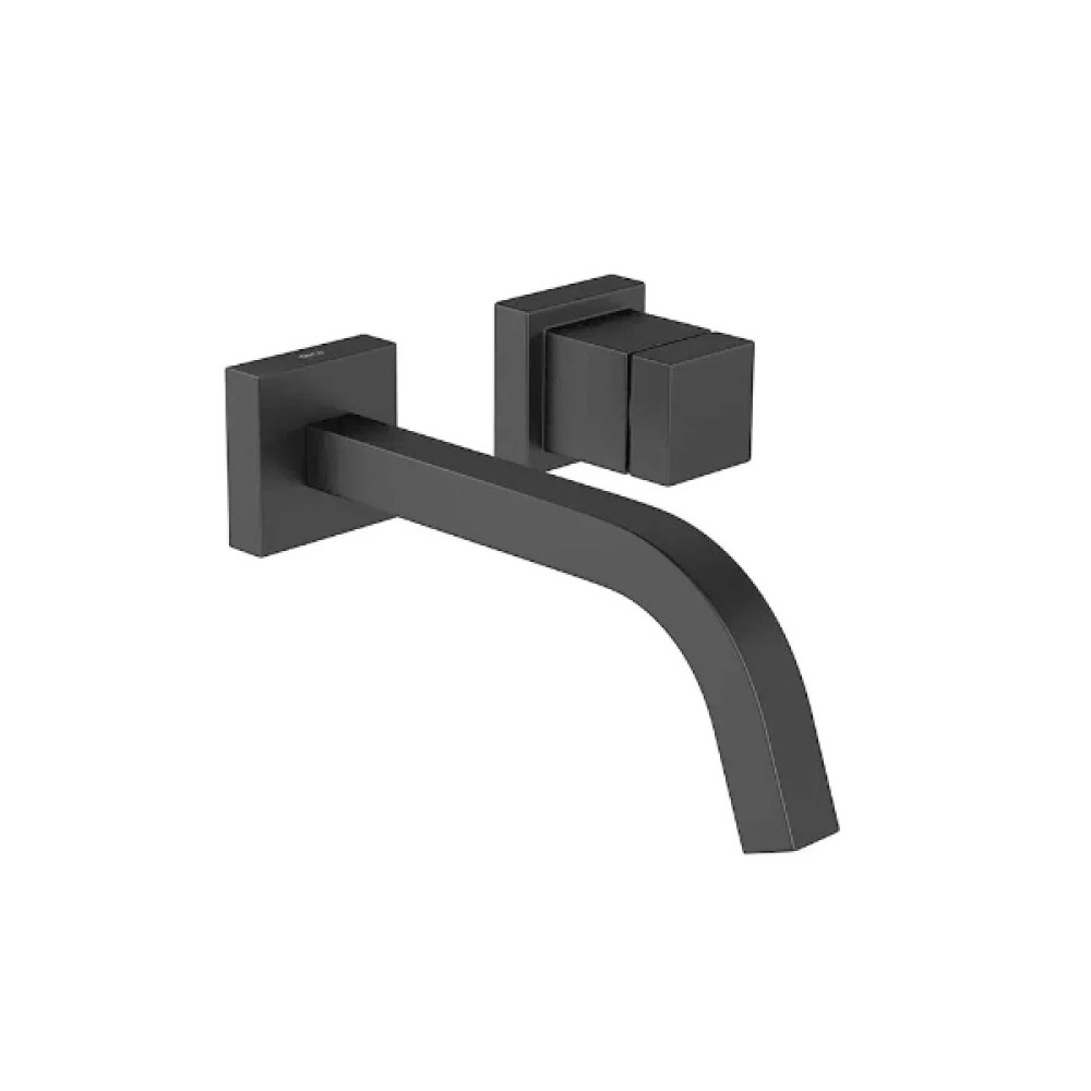 Torneira Lavatorio Parede Cubo Deca Black Matte 1179.BL86.MT Torneira Lavatorio Parede Cubo Deca Black Matte 1179.BL86.MT