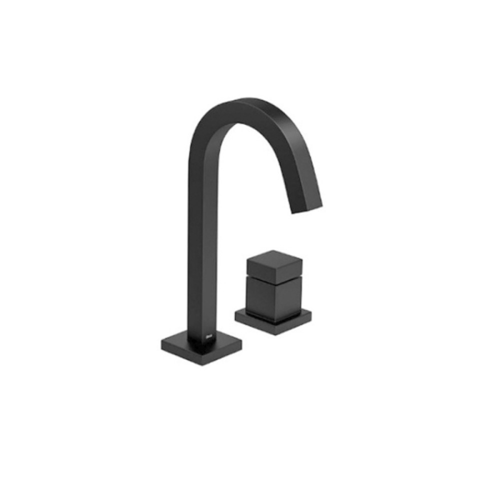 Torneira Black Matte Mesa Cubo Bica Alta Deca 1191.BL86.MT Torneira Black Matte Mesa Cubo Bica Alta Deca 1191.BL86.MT