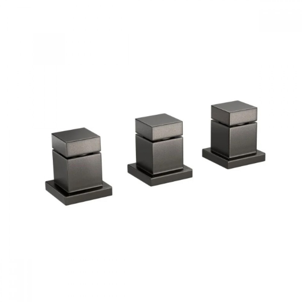Misturador Bide Cubo Dark Antracite/Grafite 1895.GF86.MT Misturador Bide Cubo Dark Antracite/Grafite 1895.GF86.MT