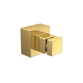 Acabamento Registro Gaveta Grande 1 1/4" e 1 1/2" Deca Cubo Gold 4900.GL86.GD