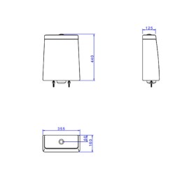 Caixa Acoplada Dual Flux (3 E 6 L) Link Deca Botao Red Gold CD.23F.GL.RD.17 Caixa Acoplada Dual Flux (3 E 6 L) Link Deca Botao Red Gold CD.23F.GL.RD.17