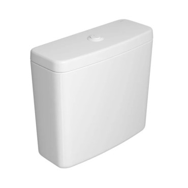 Caixa Acoplada Dual Flux (3 e 6 litros) Vougue Plus/Monte Carlo Deca Branco CD.01F.BR.17