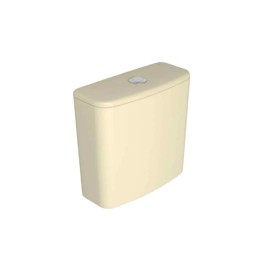 Caixa Acoplada Acionamento Duo 3 e 6 Litros Deca Creme CD.05F.37