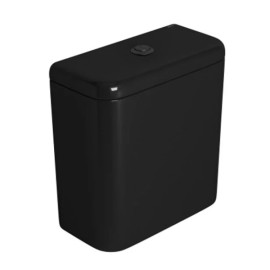 Caixa Acoplada Ebano Dual Flux (3 E 6L) Carrara Deca Botao Black Matte CD.11F.BL.MT.95