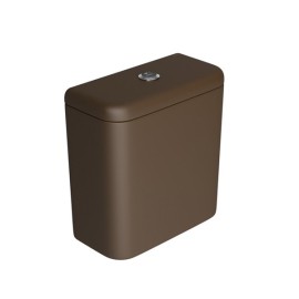 Caixa Acoplada Touchless Carrara/Nuova Marrom Deca CD.11T.22