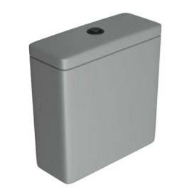 Caixa Acoplada Cinza Fosco Dual Flux (3 E 6L) Polo/Unic Deca Botao Black Matte CD.21F.BL.MT.86 Caixa Acoplada Cinza Fosco Dual Flux (3 E 6L) Polo/Unic Deca Botao Black Matte CD.21F.BL.MT.86