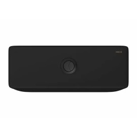 Caixa Acoplada Monocromática LK com Acionamento Duo Ébano Fosco CD.23F.EBFC.94