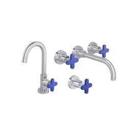 Kit Capinha Silicone P/Acessório Deca Disco Azul Kids 2007.AZU.DSC.KD