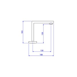 Torneira Lavatorio Mesa Bica Alta Dream Deca Gold 1191.GL87