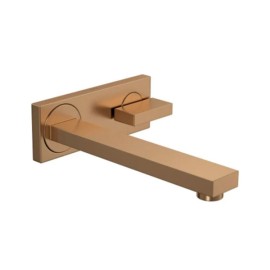 Torneira Lavatorio Parede Com Chapa Deca Dream Gold Matte 1179.GL87.MT