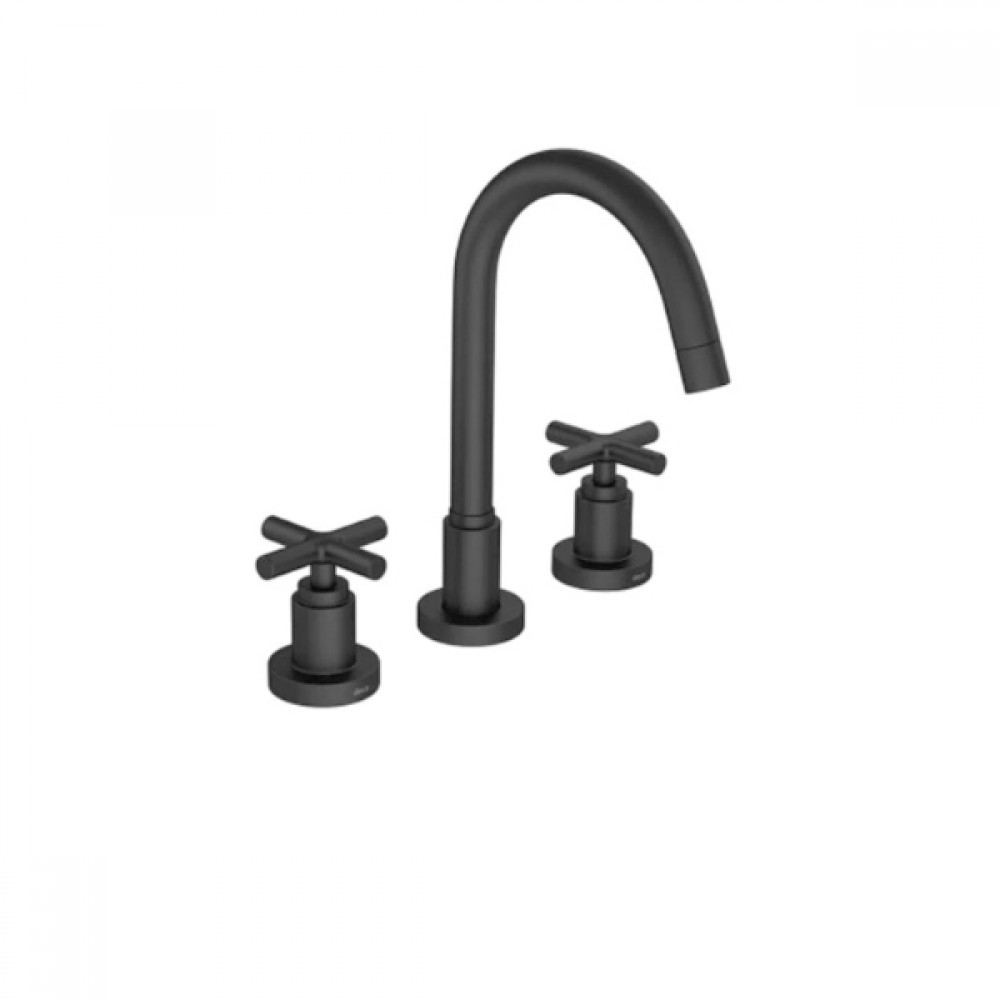 Misturador Black Matte Lavatório Deca Mesa Duna Clássica 1877.BL64.MT Misturador Black Matte Lavatório Deca Mesa Duna Clássica 1877.BL64.MT