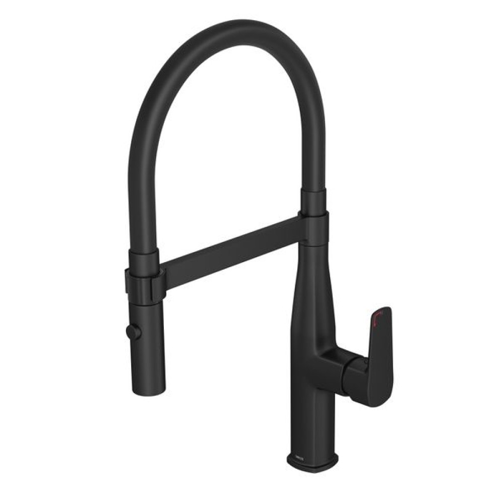 Misturador Monocomando de Mesa Deca Level Motion Black Matte 2274.BLMT.PT