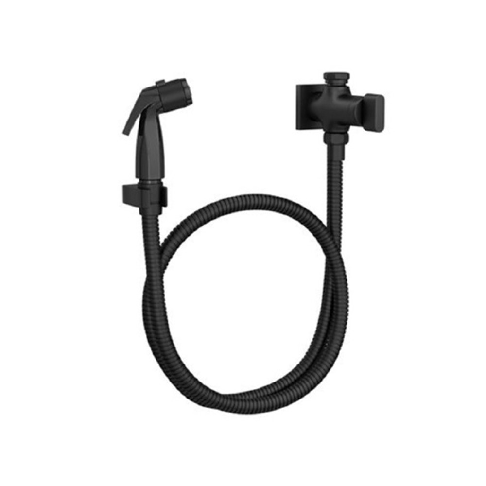 Ducha Higiênica Com Registro e Derivação Deca Polo Black Matte 1984.BL33.ACT.MT