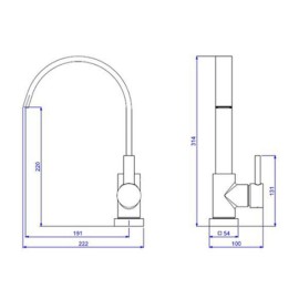Misturador Monocomando Cozinha Polo Deca 2270.C33 Misturador Monocomando Cozinha Polo Deca 2270.C33