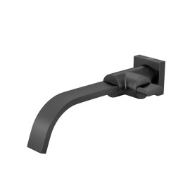 Torneira Black Matte Lavatório Parede Polo Deca 1178.BL33.MT