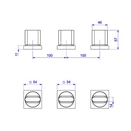 Misturador Deca P/Bide Polo Black Matte 1895.BL33.MT