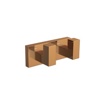 Cabide Duplo Quadratta Red Gold Deca 2062.GL83.RD