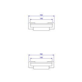 Saboneteira De Parede Com Louça Deca Gold Matte 2011.GL83.MT