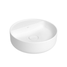 Cuba Redonda Apoio com Mesa Deca 40cm Branco L.12040.M.17 Cuba Redonda Apoio com Mesa Deca 40cm Branco L.12040.M.17