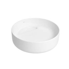 Cuba Redonda Apoio Valvula Oculta Deca 40cm Branca L.12040.VO.17