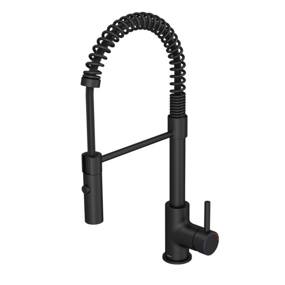 Misturador Monocomando Black Matte de Cozinha Spin One Gourmet Deca 2253.BLMT