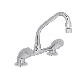 Misturador Pia Mesa Bica Movél Targa Deca 1256.C40.CR