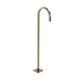 Torneira Curva Piso Deca Tube Corten 1199.CT.TUB.PSO.MT