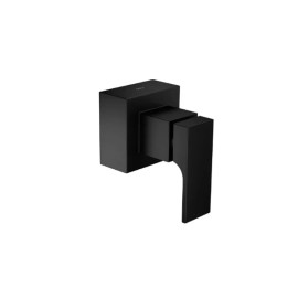 Acabamento Grande Unic Deca P/Registro Gaveta 1 1/4 e 1 1/2 Black Matte 4900.BL90.GD.MT Acabamento Grande Unic Deca P/Registro Gaveta 1 1/4 e 1 1/2 Black Matte 4900.BL90.GD.MT