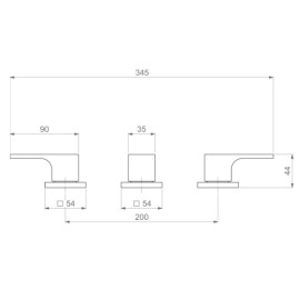Misturador Para Bide Deca Unic Red Gold 1895.GL90.RD