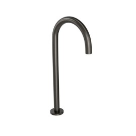 Bica Lavatório Mesa Redonda Media Deca You Dark Antracite 1791.GF104.MT Bica Lavatório Mesa Redonda Media Deca You Dark Antracite 1791.GF104.MT